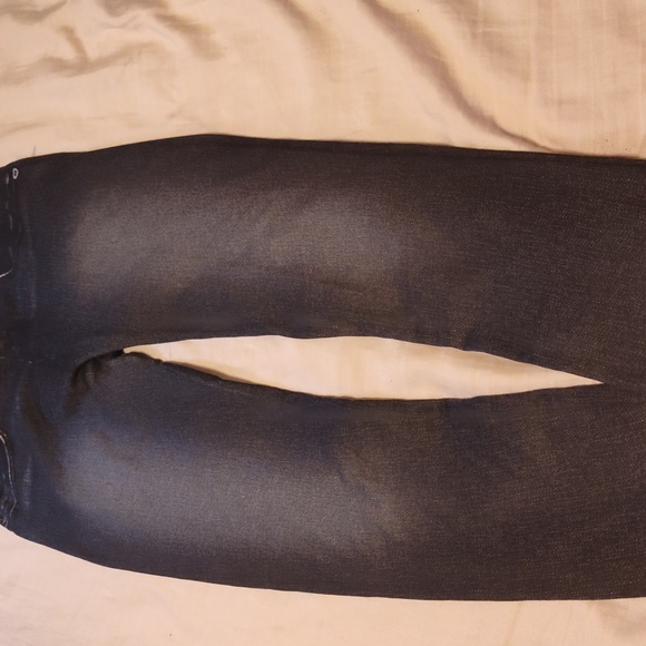 Genie Slim Jeggins L-XL polyester spandex Grey black jeans color - Picture 8 of 9